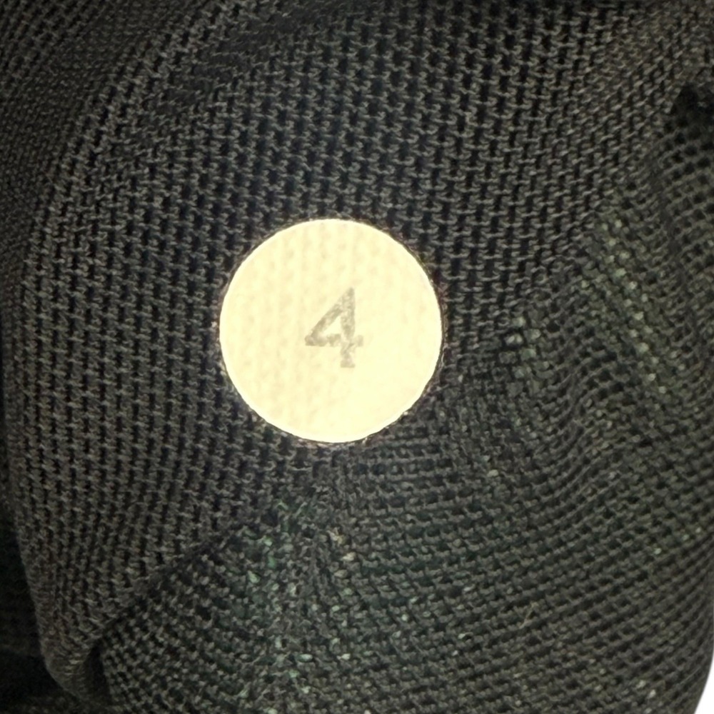 Lululemon Daily Practice Hooded Track Jacket Women's 4 Spacebone Green‎ Chevron - Picture 7 of 8
